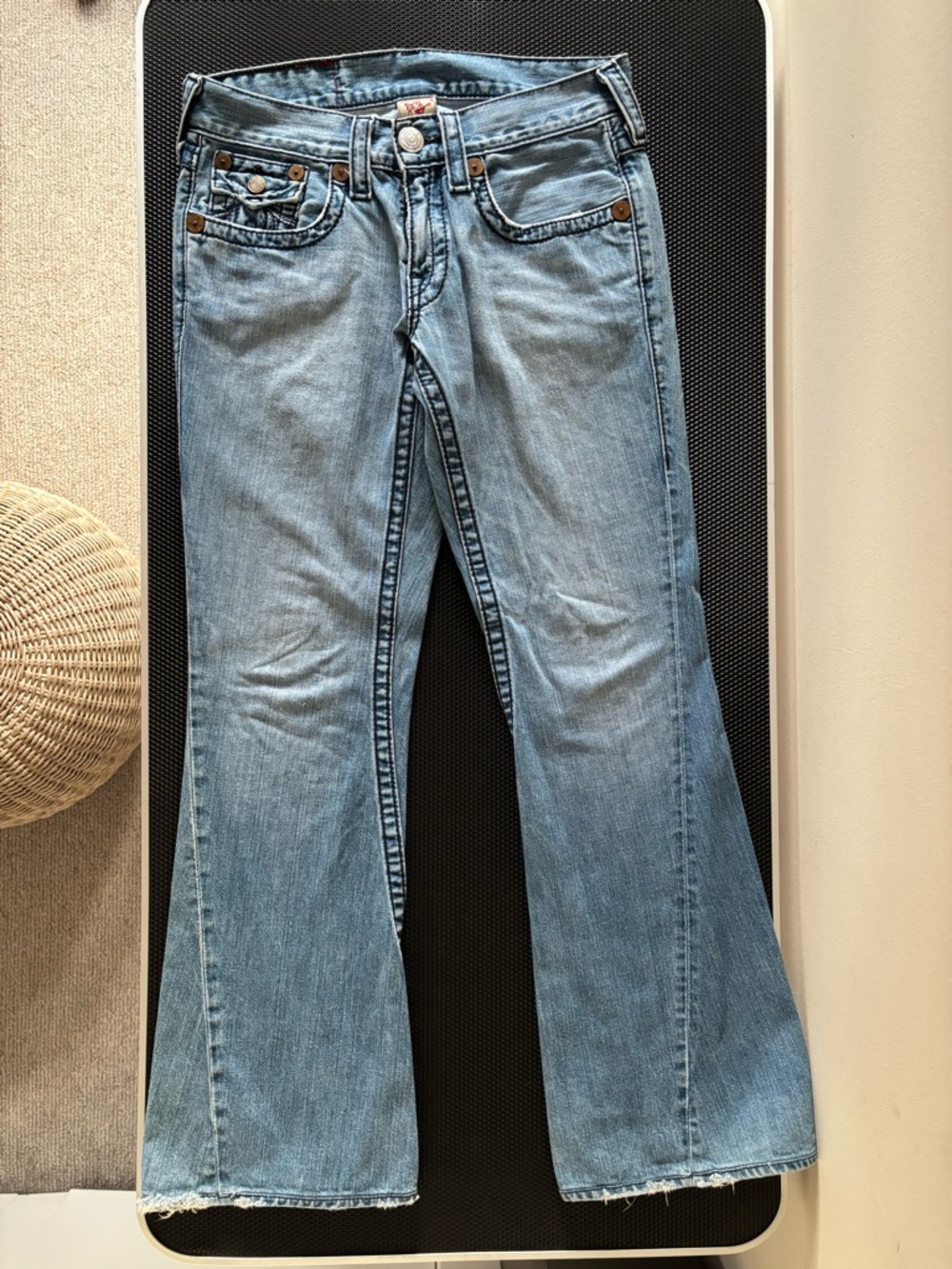 True Religion World Tour Rainbow Joey Jeans Men’s Y2K Vintage